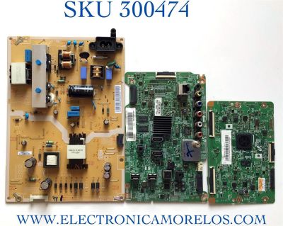 KIT DE TARJETAS PARA TV SAMSUNG MAIN BN94-09065X / BN41-2245A / BN97-12365A / FUENTE BN44-00774A / PSLF141H06A / T-CON BN96-44735A / BN97-11600B / PANEL CY-DJ055BGLV1H / DISPLAY BN96-41761A / LSF550HN05-L02 / MODELO UN55J6201AFXZA FA02